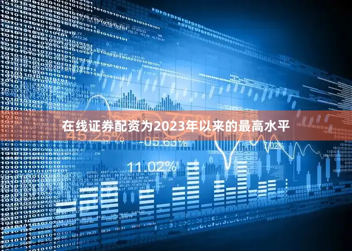 在线证券配资为2023年以来的最高水平